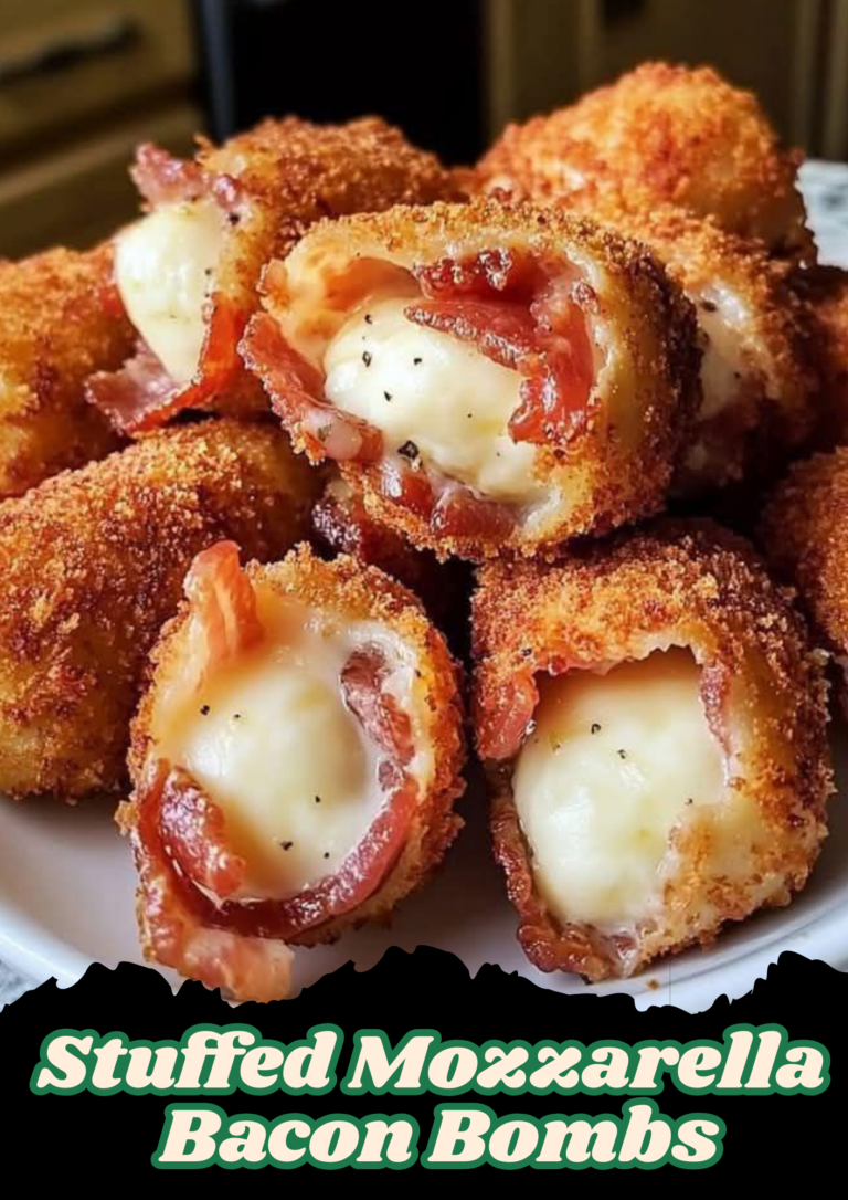 Stuffed Mozzarella Bacon Bombs