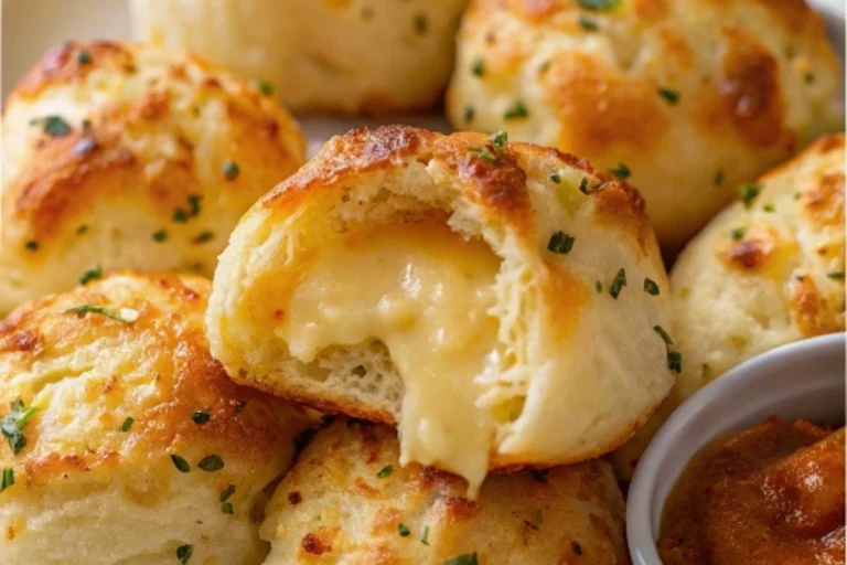 Pillsbury Biscuit Garlic Butter Cheese Bombs