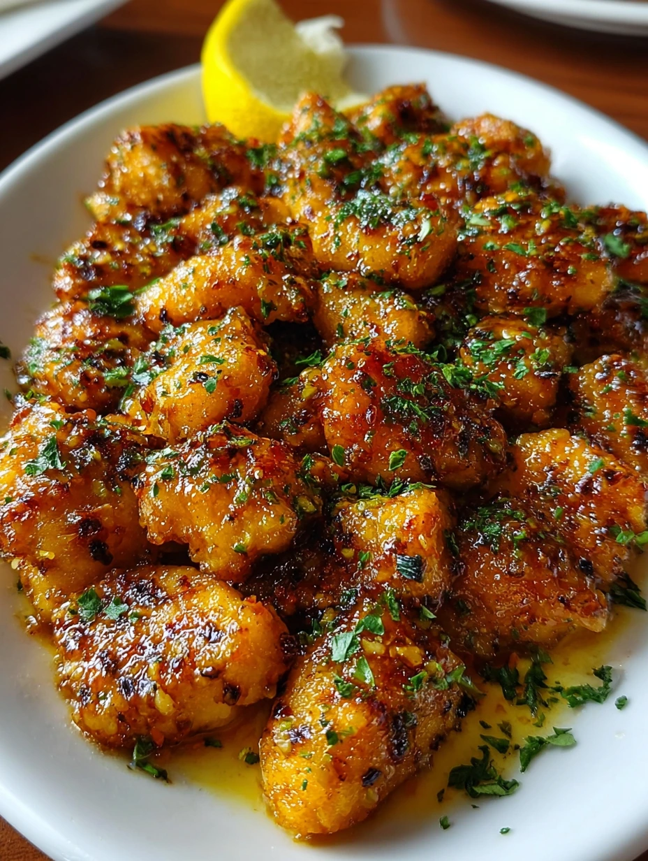 Garlic Butter Chicken Bites