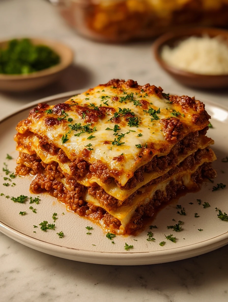 Classic Homemade Lasagna