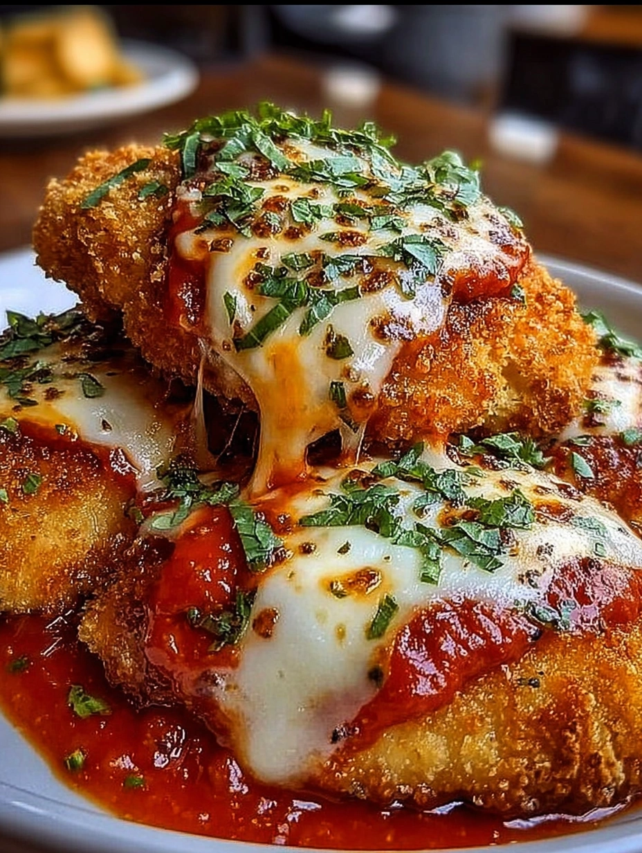 Crispy Baked Chicken Parmesan