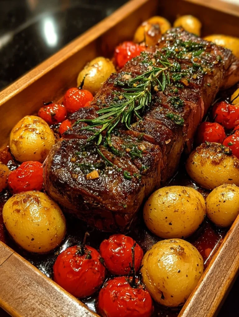 Herb-Roasted Tenderloin & Roasted Potatoes