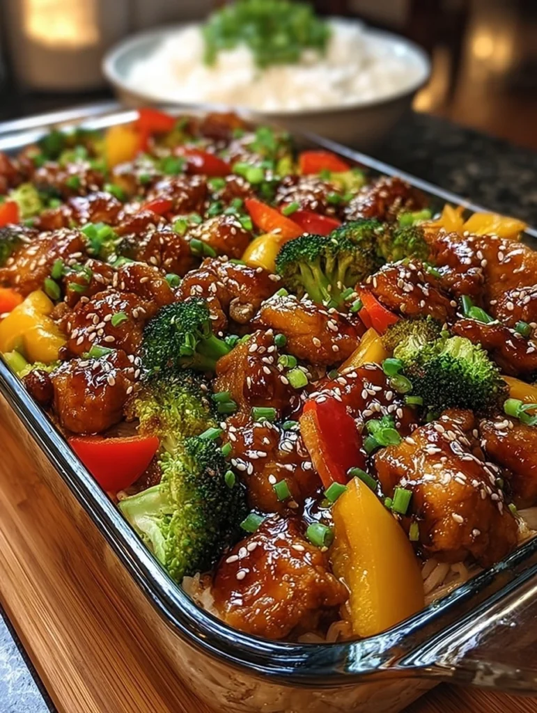 Sticky Teriyaki Chicken with Vegetables
