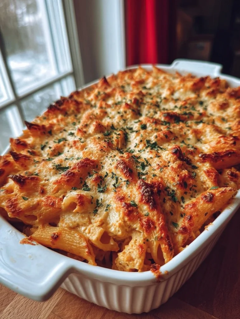 Creamy Baked Chicken Penne