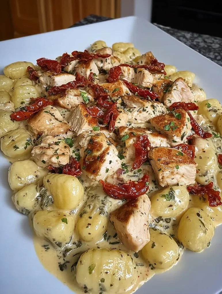 Creamy Tuscan Chicken Gnocchi