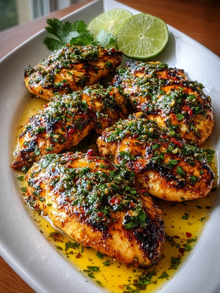 Cilantro Lime Garlic Chicken