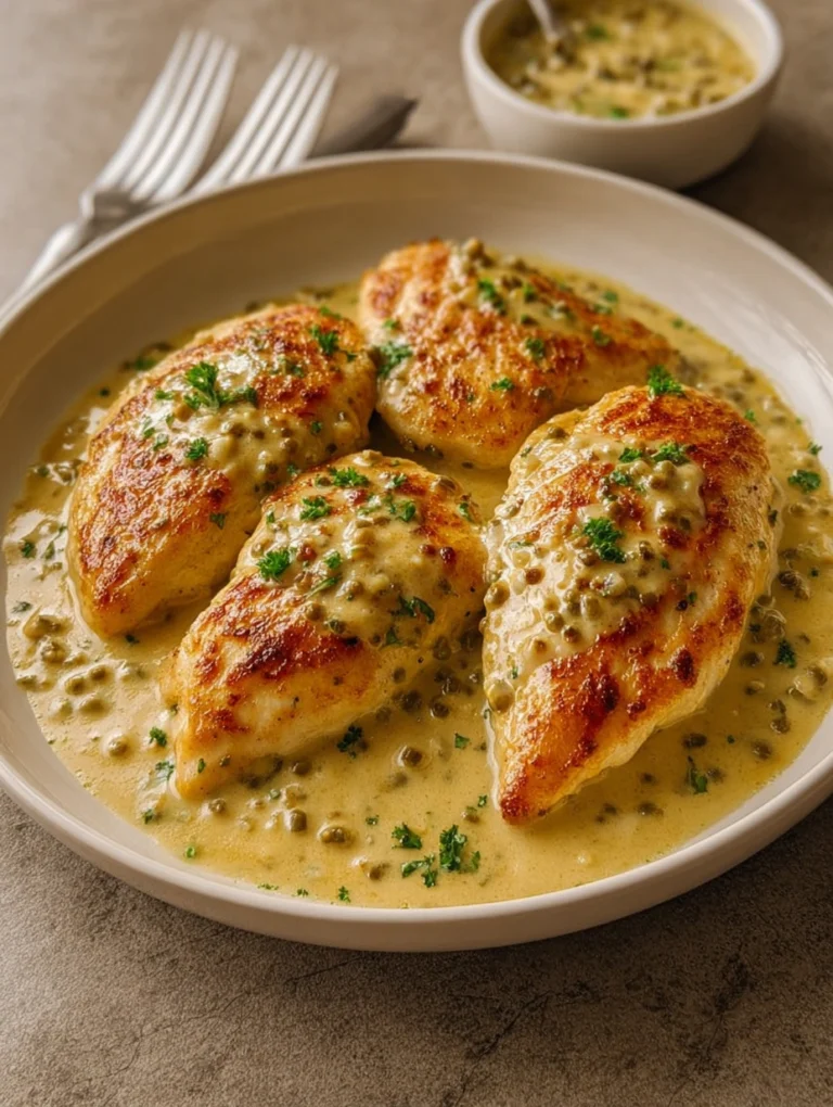 Creamy Dijon Chicken Breasts