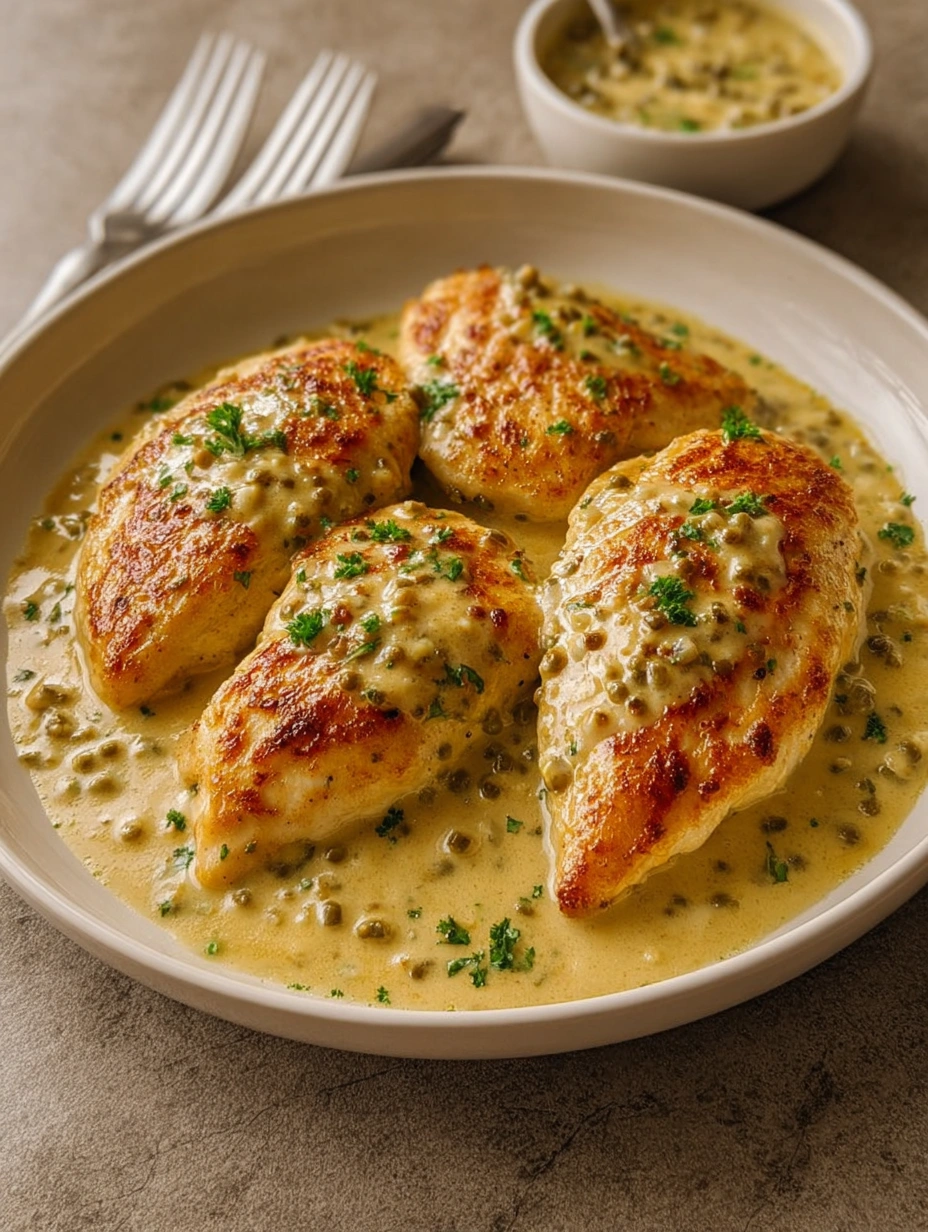 Creamy Dijon Chicken Breasts