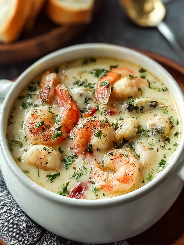Creamy Seafood Chowder