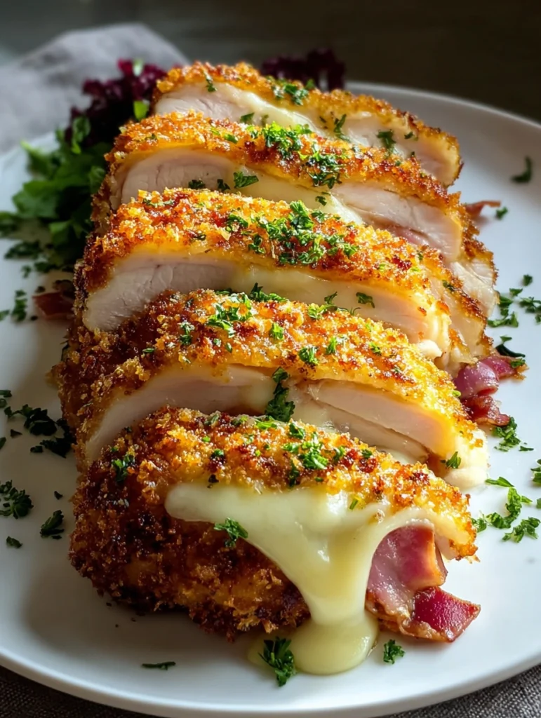 Crispy Chicken Cordon Bleu