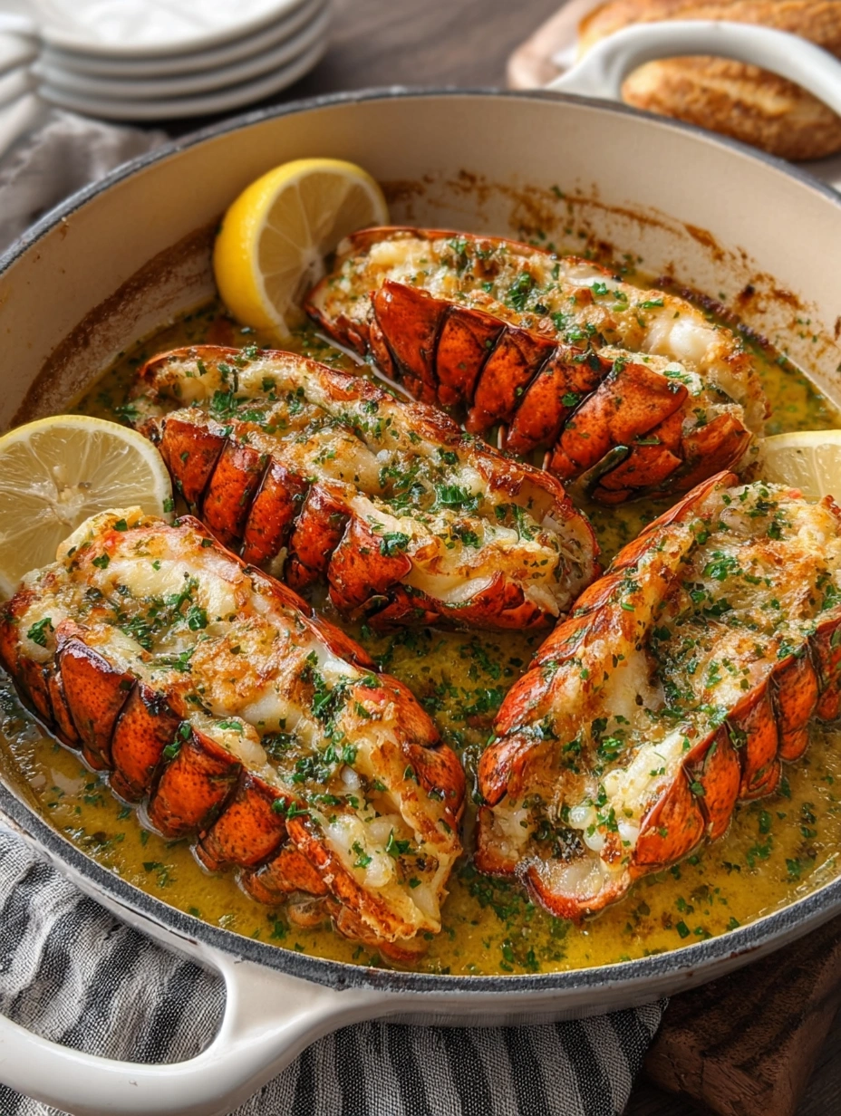 Garlic Butter Lobster Tails