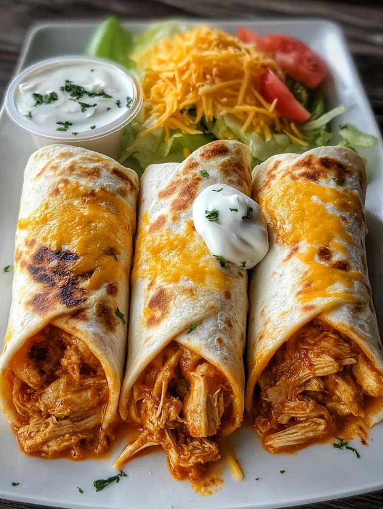 Cheesy Chicken Burritos