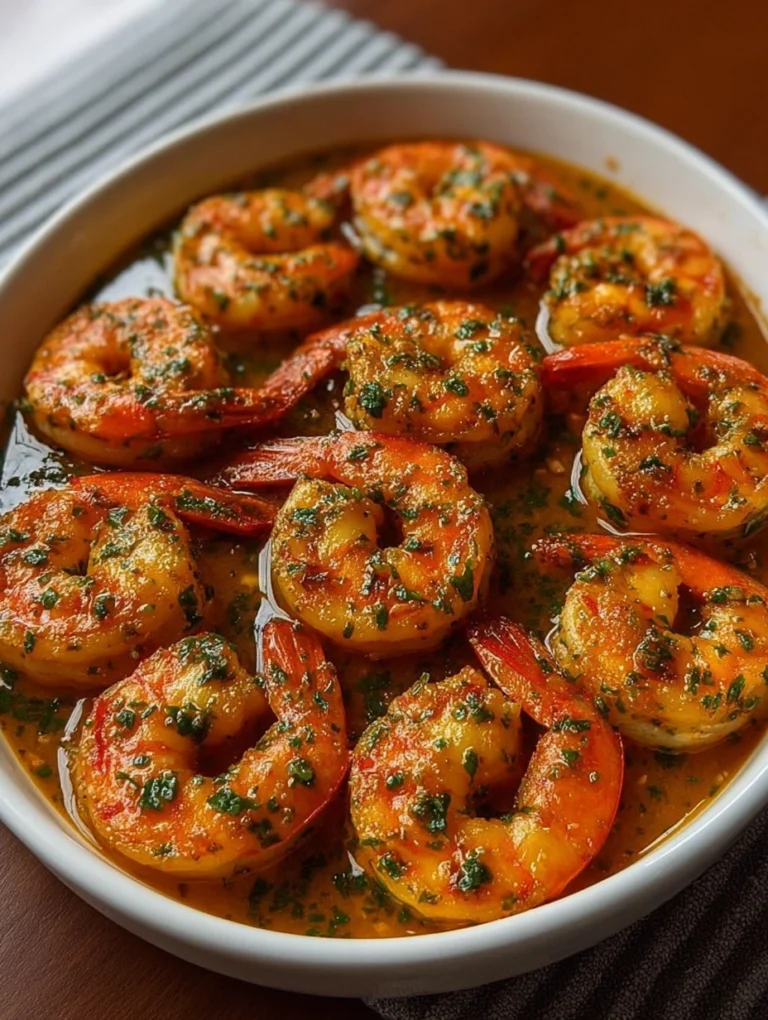 picy Garlic Butter Shrimp