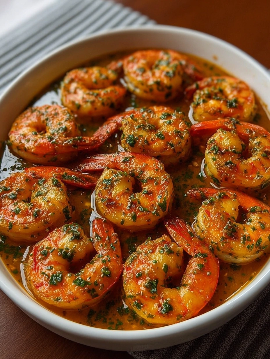 picy Garlic Butter Shrimp