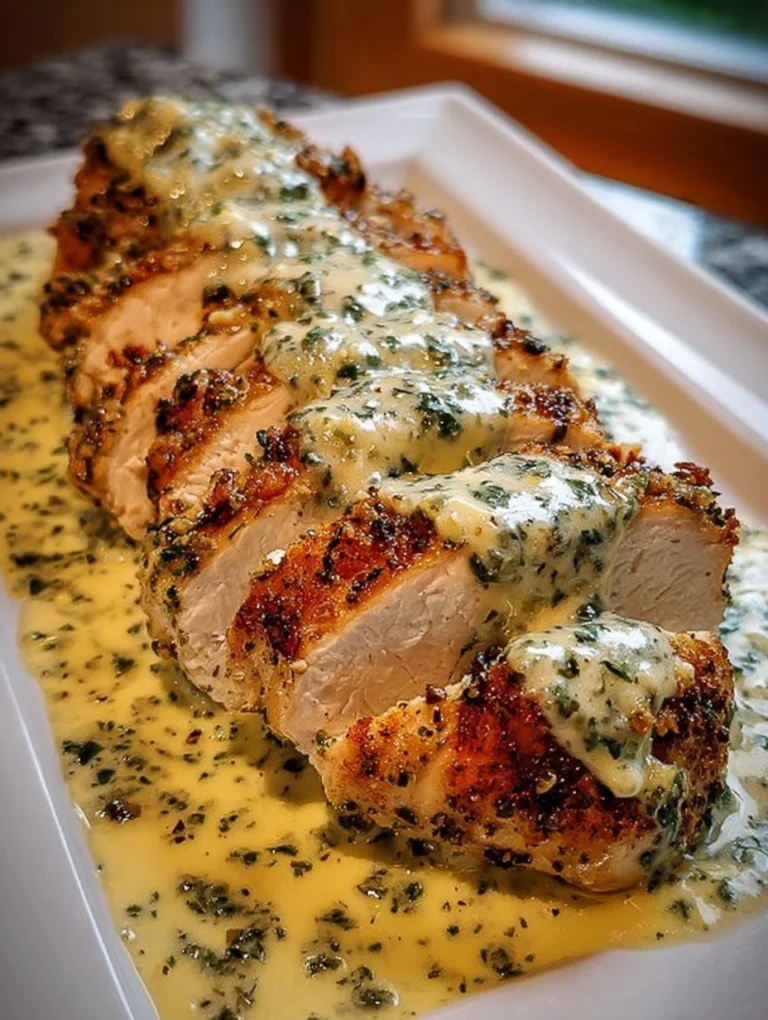 Creamy Herb Sauce Chicken Breast