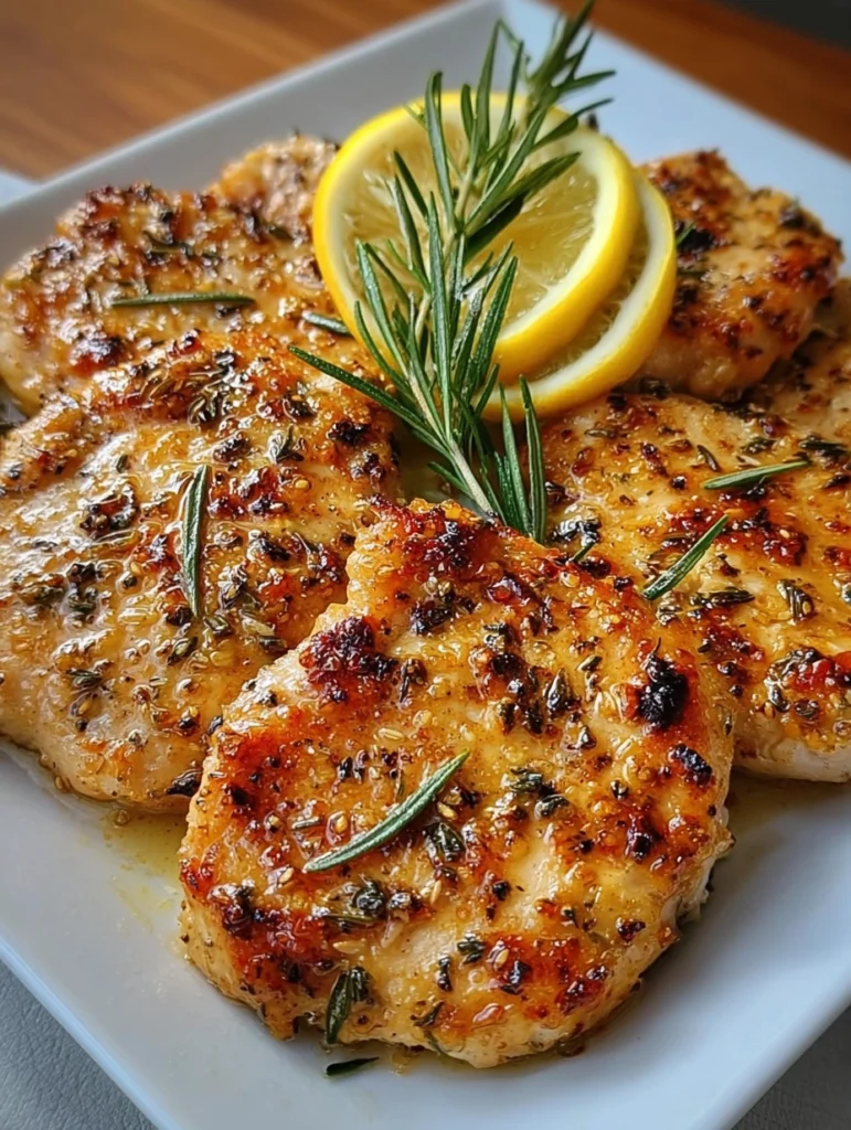 Lemon Rosemary Garlic Chicken