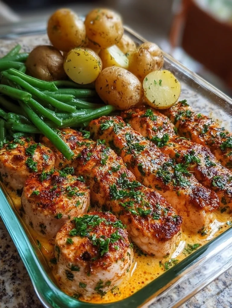 Creamy Garlic Paprika Salmon Bites with Potatoes