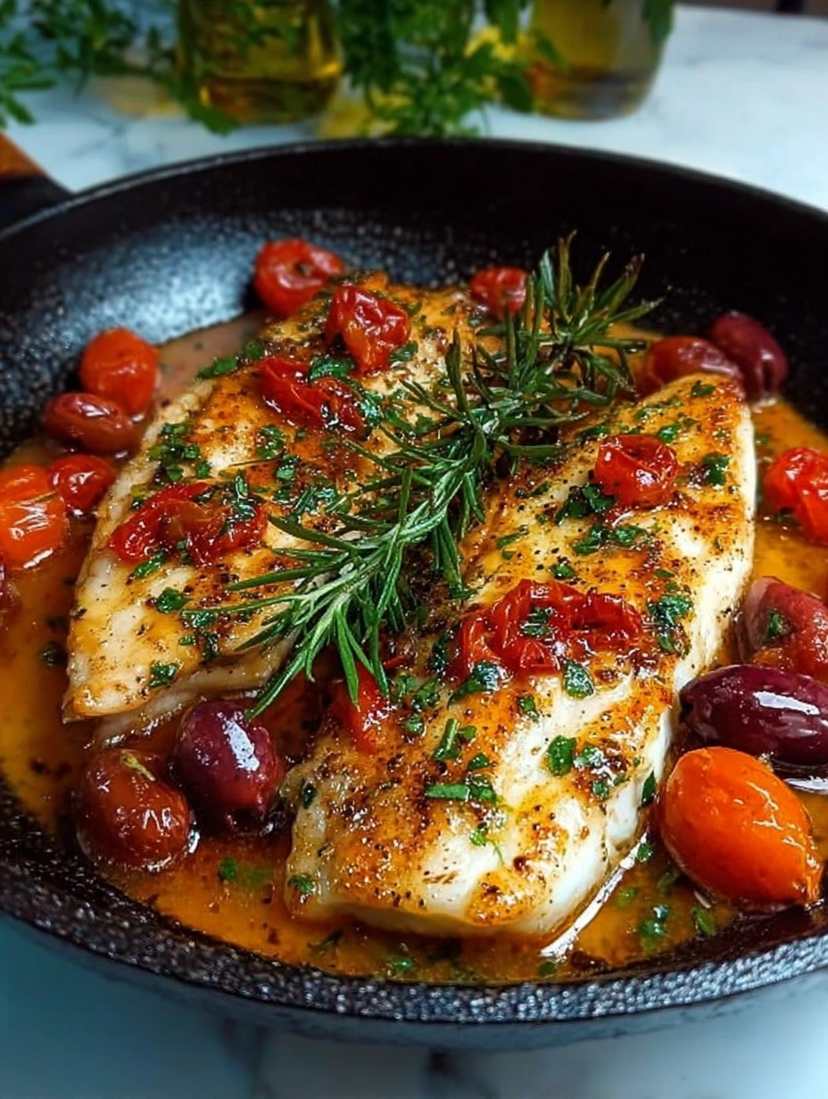 Mediterranean Baked Fish