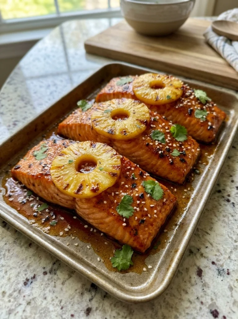 Pineapple Glazed Salmon