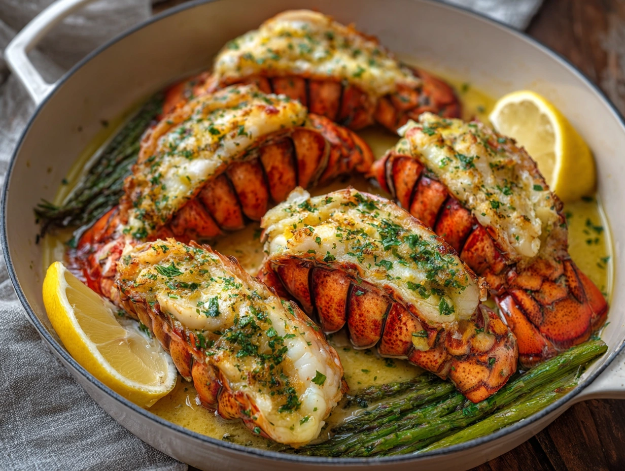 Succulent Garlic Butter Lobster Tails