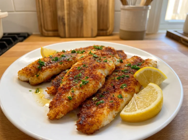 Crispy Pan-Fried Fish Fillets