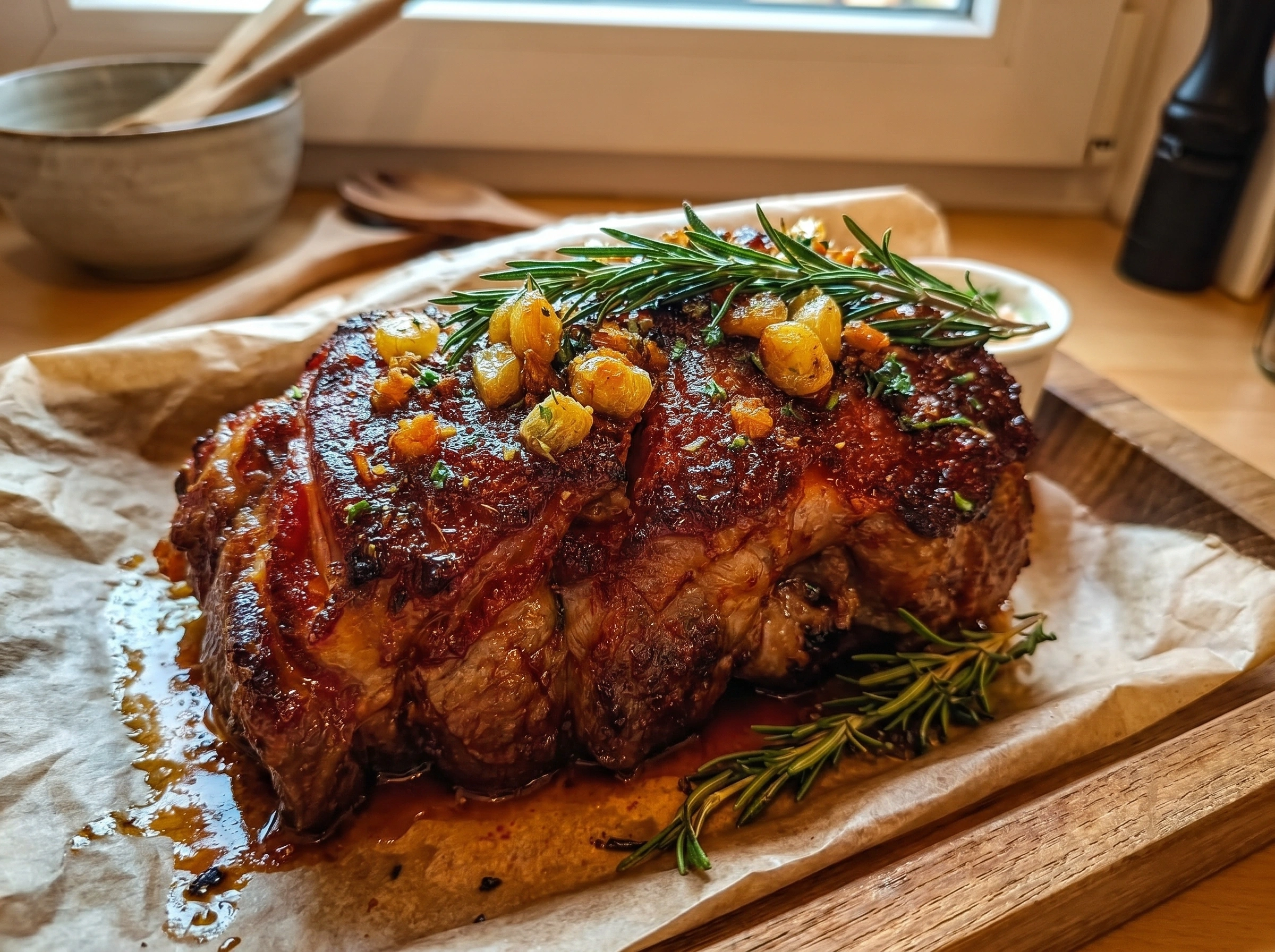 Golden-Crisped German Beef Knuckle