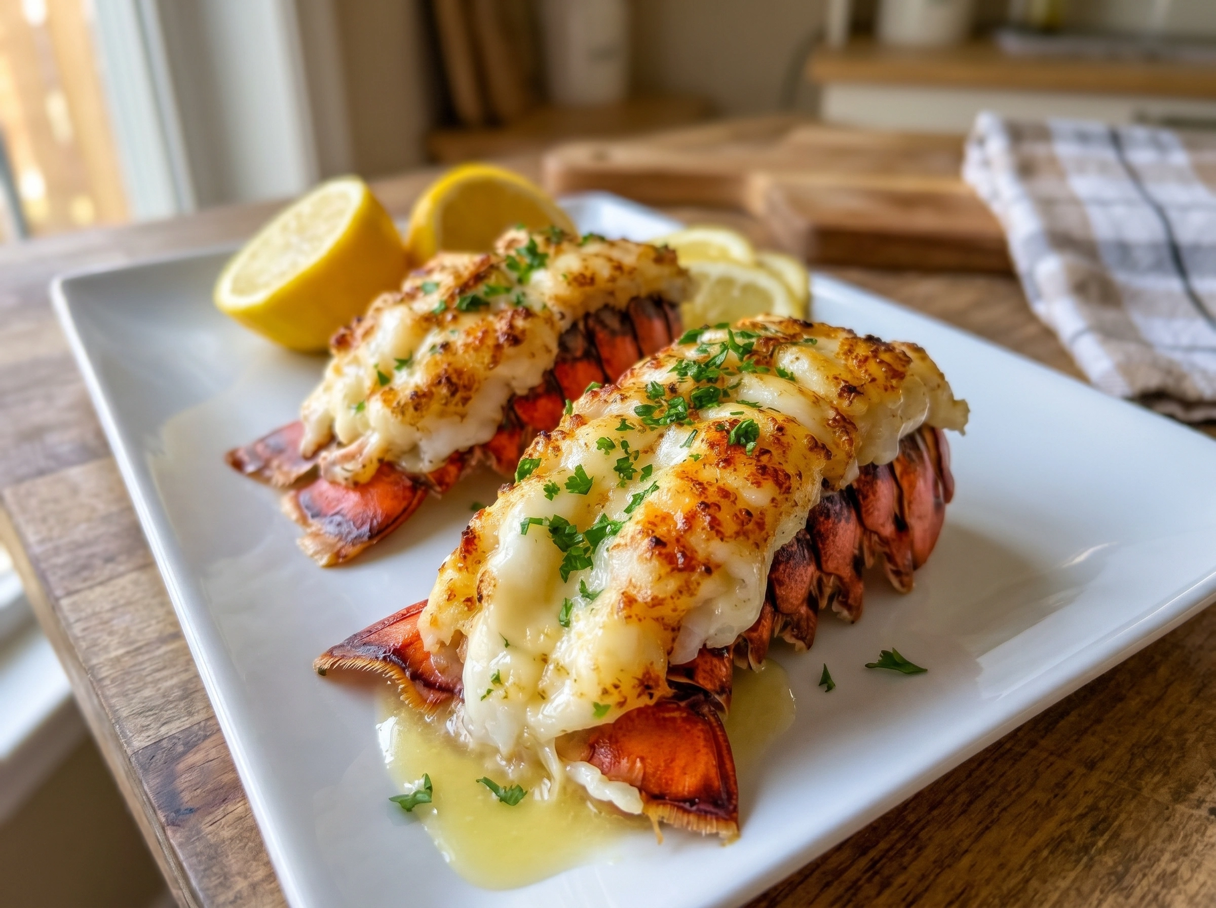 Royal Garlic Butter Lobster Tails