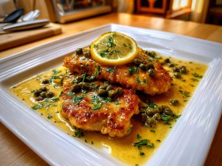 Lemon Caper Chicken Piccata